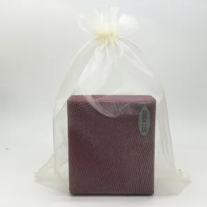 100pcs Organza Pouch Bag Drawstring 6"x9" 16x22cm Strong Gift Candy Bag Jewelry Party Wedding Favor (Ivory)