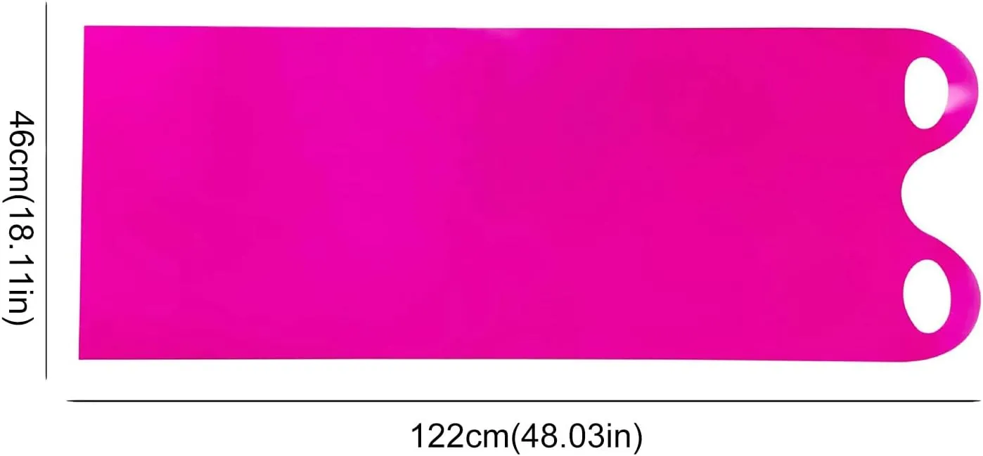 48 Inch Sleds for Snow,2025 Plastic Lightweight Thickened Snow Sleds with Handles,Flexible Durable Roll Up Snow Board Winter Downhill Sprinter Sledding for Grass Outdoor Snow Beach Sand