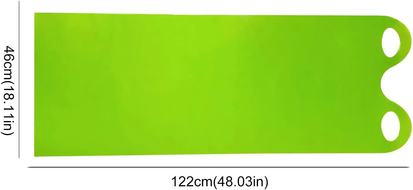 48 Inch Snow Sled for Adults,Lightweight Thickened Plastic Snow Sleds with Handles,Durable Flexible Roll Up Snowboards Winter Downhill Sprinter Sledding for Snow Sand Beach Grass Outdoor