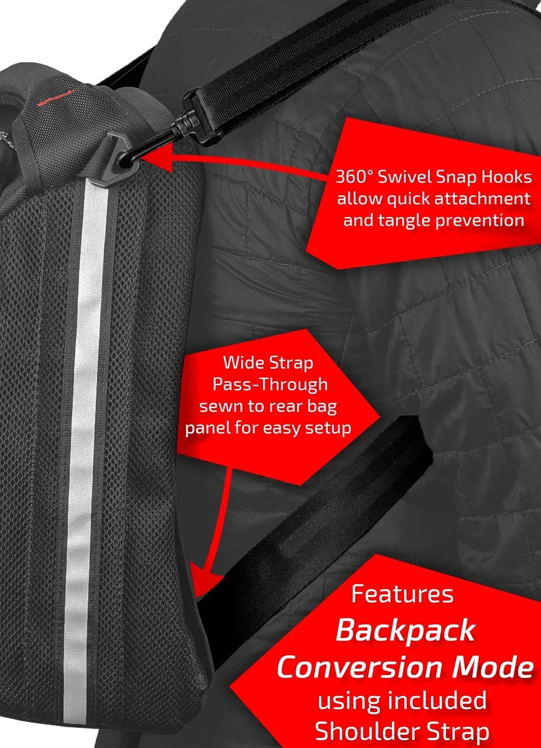 540 Magnetic Tank Bag - Water-Resistant, Tear-Resistant, Industrial Grade Ballistic Nylon with Anti-Scratch Rubberized Bottom, Neodymium Magnets within Magnetic Wings