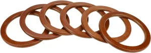 6 Pcs Wooden Round Shaped Handles Replacement for Handmade Bag Handbags Purse Handles- Light Brown