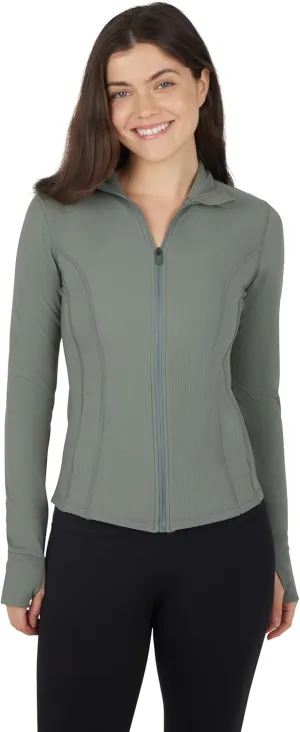 90 Degree By Reflex Women’s Lightweight, Full Zip Running Track Jacket