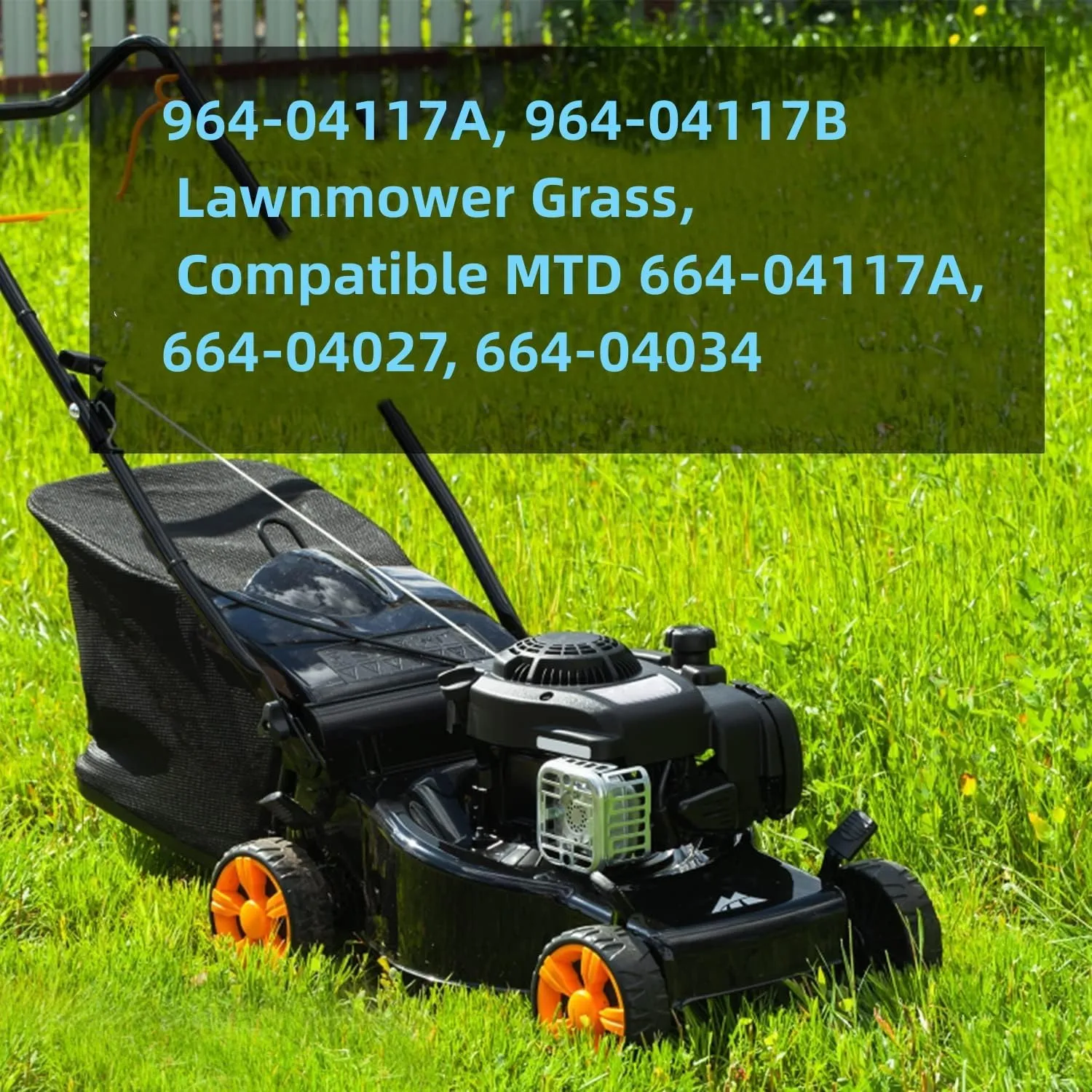 964-04117A, 664-04117A Lawnmower Grass Compatible MTD 964-04117B Troy Bilt 21" Lawn Mower Bag 664-04027, 664-04034 fit Models TB210, TB260, TB130, TB230, TB280ES, TB280 (Without Catcher Frame)