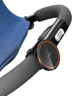 A2C Stroller Phone Holder Compatible with MagSafe - Magnetic Stroller Mount with Adjustable Strap - One-Hand Operation - Fit for Belly Bars, Hand Bars & Shopping Carts - Essential Stroller Accessory