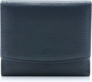Access Denied REAL LEATHER Small Wallets For Women - Compact Ladies Credit Card Holder With Coin Purse RFID Holiday Gifts For Her