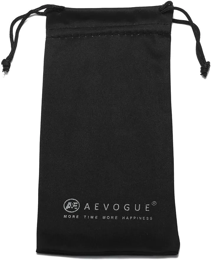 AEVOGUE Sunglasses For Women Oversized Rimless Diamond Cutting Square Glasses AE0528
