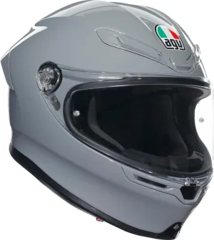 AGV K6 S Solid Motorcycle Helmet Gray SM