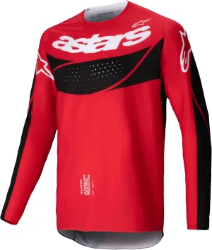 Alpinestars 3760725-3031-S: Techstar Dreem Jersey Bright Red/Black Sm