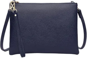 AMELIE GALANTI womens small crossbody strap handbag bag,Soft Leather Fabric Delicate Durable Fashion Design