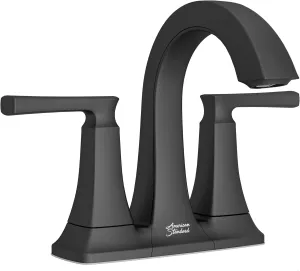 American Standard 7426201.243, Belmeade Two-Handle 4-Inch Centerset Bathroom Faucet, Matte Black