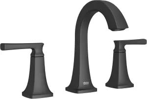 American Standard 7426801.243, Belmeade Two-Handle 8-Inch Widespread Bathroom Faucet, Matte Black
