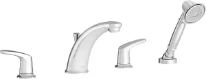 American Standard T075921.002 Colony PRO Roman Tub Faucet with Personal Shower for Flash Rough-in Valves, Polished Chrome