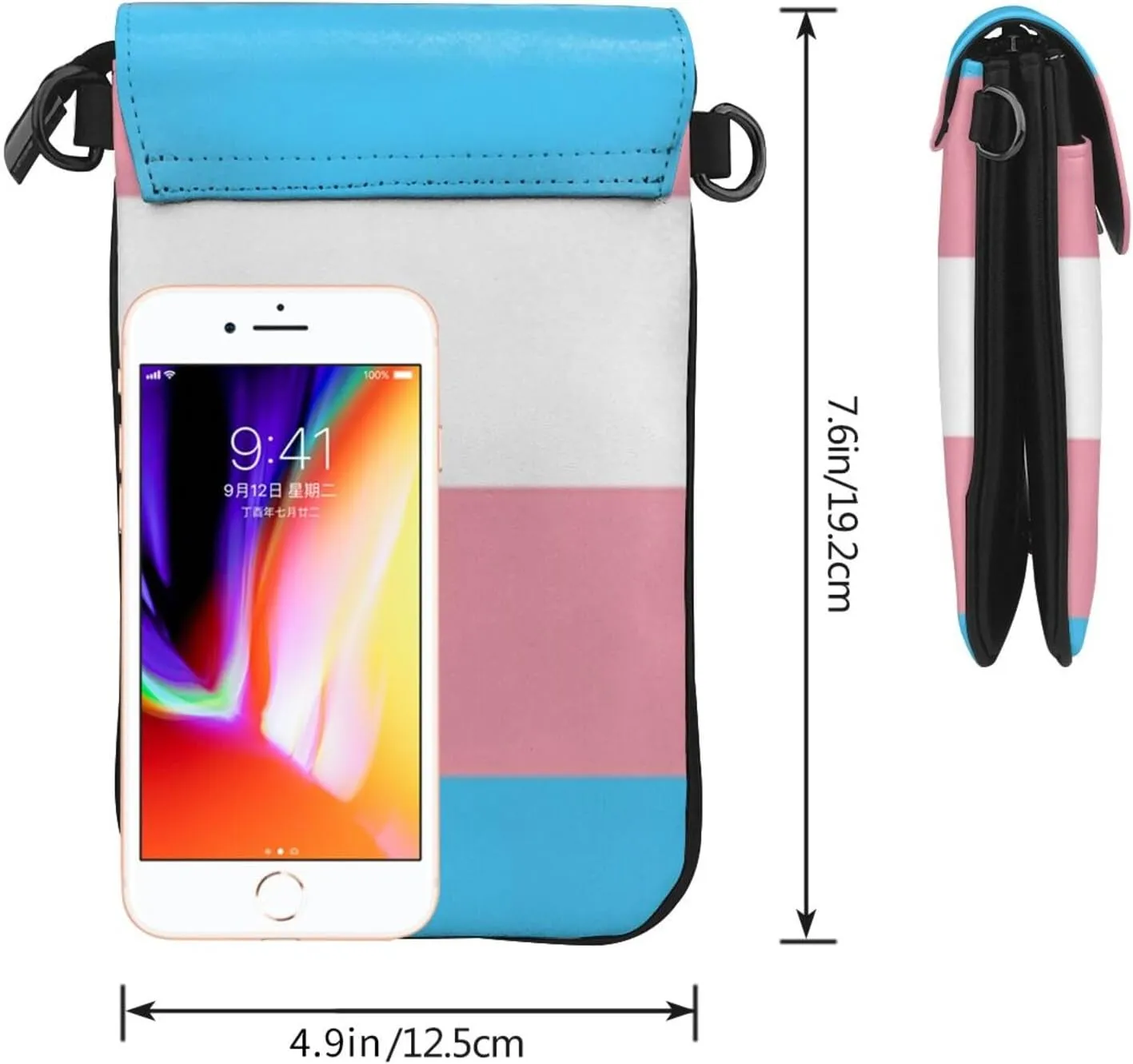 AMRANDOM Cell Phone Purse Small Crossbody Phone Bag