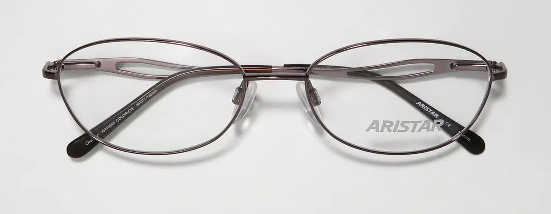 Aristar 16346 Womens/Ladies Oval Full-rim Spring Hinges Eyeglasses/Eye Glasses