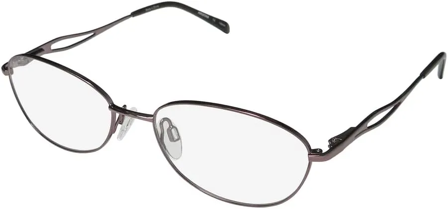 Aristar 16346 Womens/Ladies Oval Full-rim Spring Hinges Eyeglasses/Eye Glasses