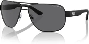 Armani Exchange Men's Ax2012s Rectangular Sunglasses