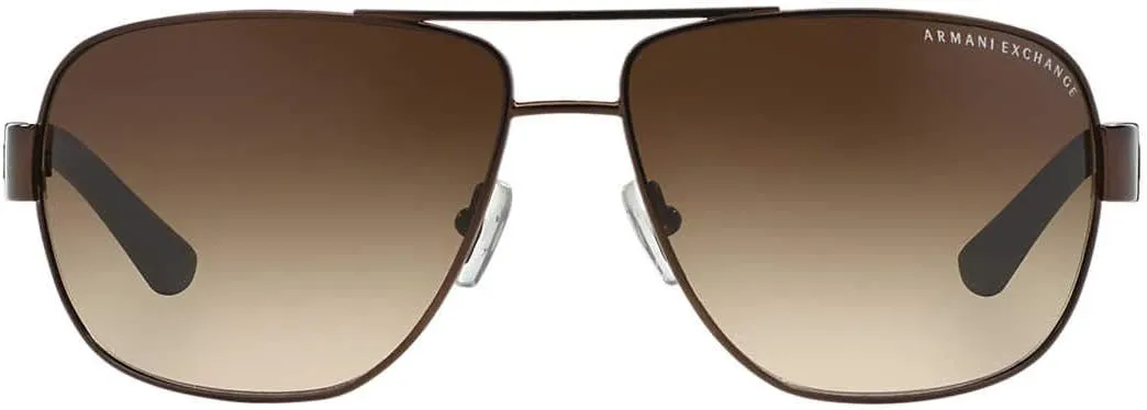 Armani Exchange Men's Ax2012s Rectangular Sunglasses