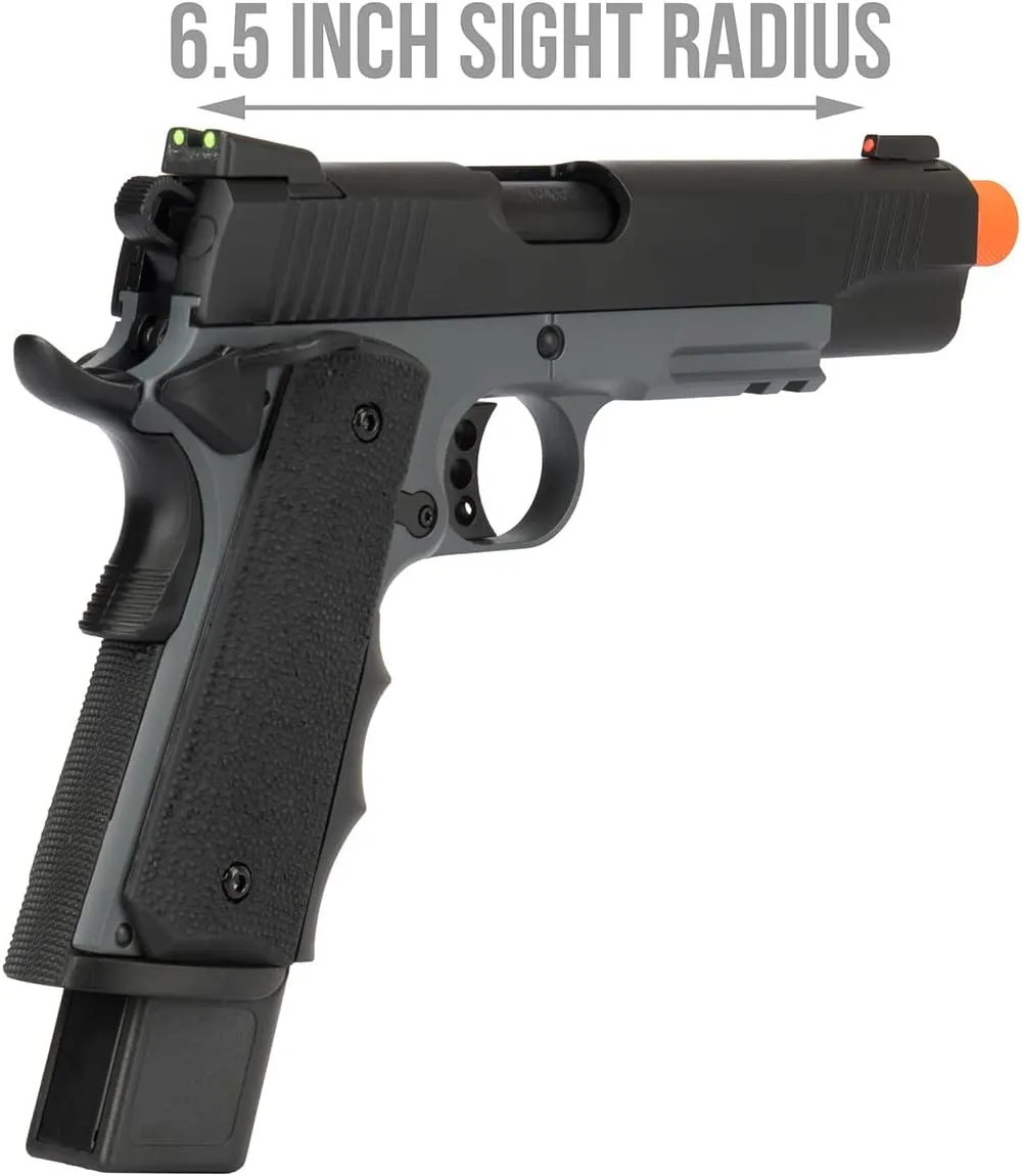 Army Armament Full Metal R32 Gas Blowback Airsoft Pistol（DARKSTORM/TAN/Black