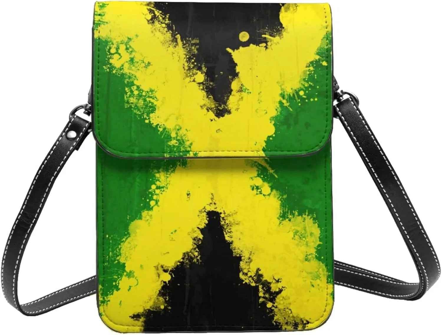 Autism Awareness Leather Crossbody Cell Phone Purse Small Wallet Bags Adjustable Phone Bag for Women