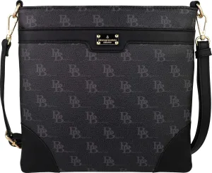 B BRENTANO Vegan Medium Crossbody Handbag Purse