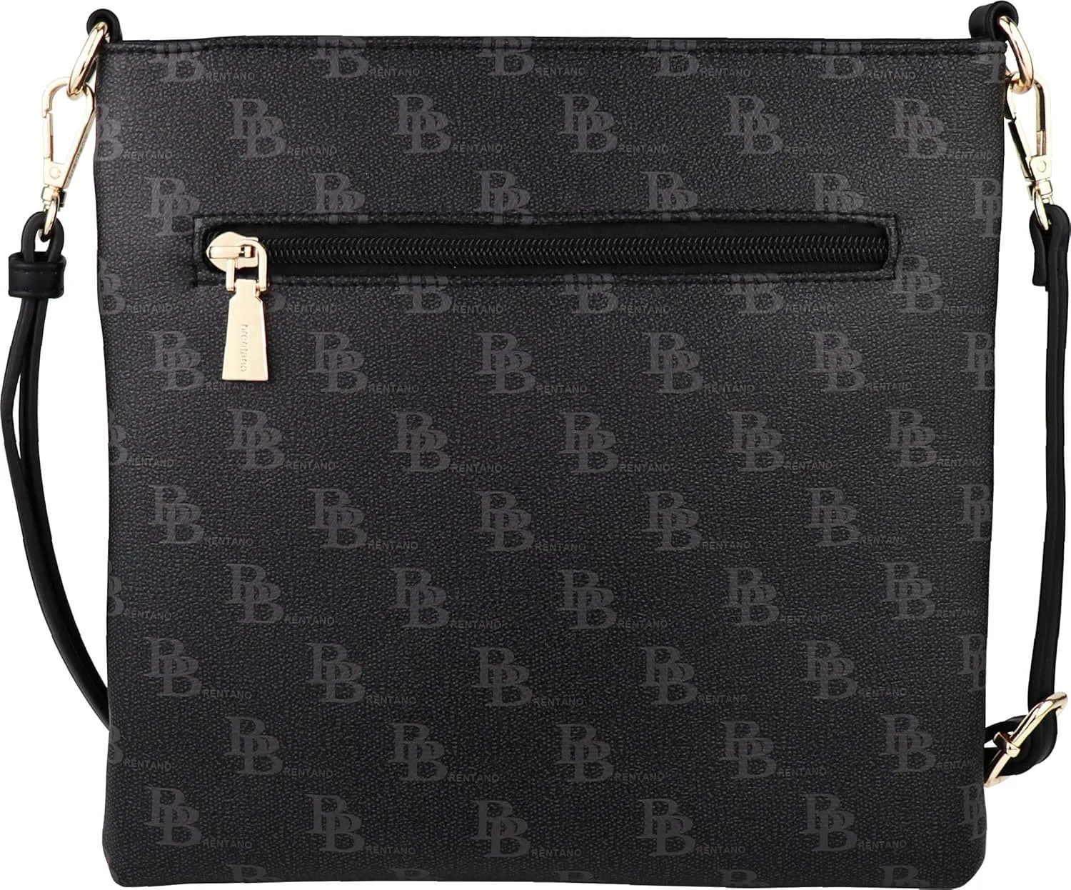 B BRENTANO Vegan Medium Crossbody Handbag Purse