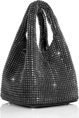 BABEYOND Clutch Purses for Women - Sparkly Evening Bags Glitter Rhinestone Portable Handbag for Party Prom Wedding