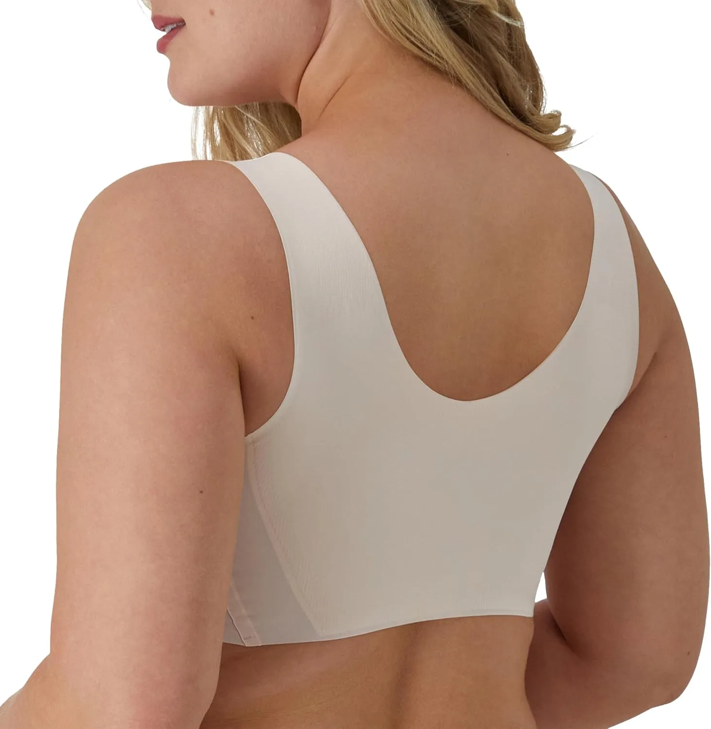 Bali Women's Comfort Revolution Easylite Wireless T-Shirt Bra, Pullover Wirefree T-Shirt Bra