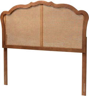 Baxton Studio Leandra Headboard, Queen, Ash Walnut