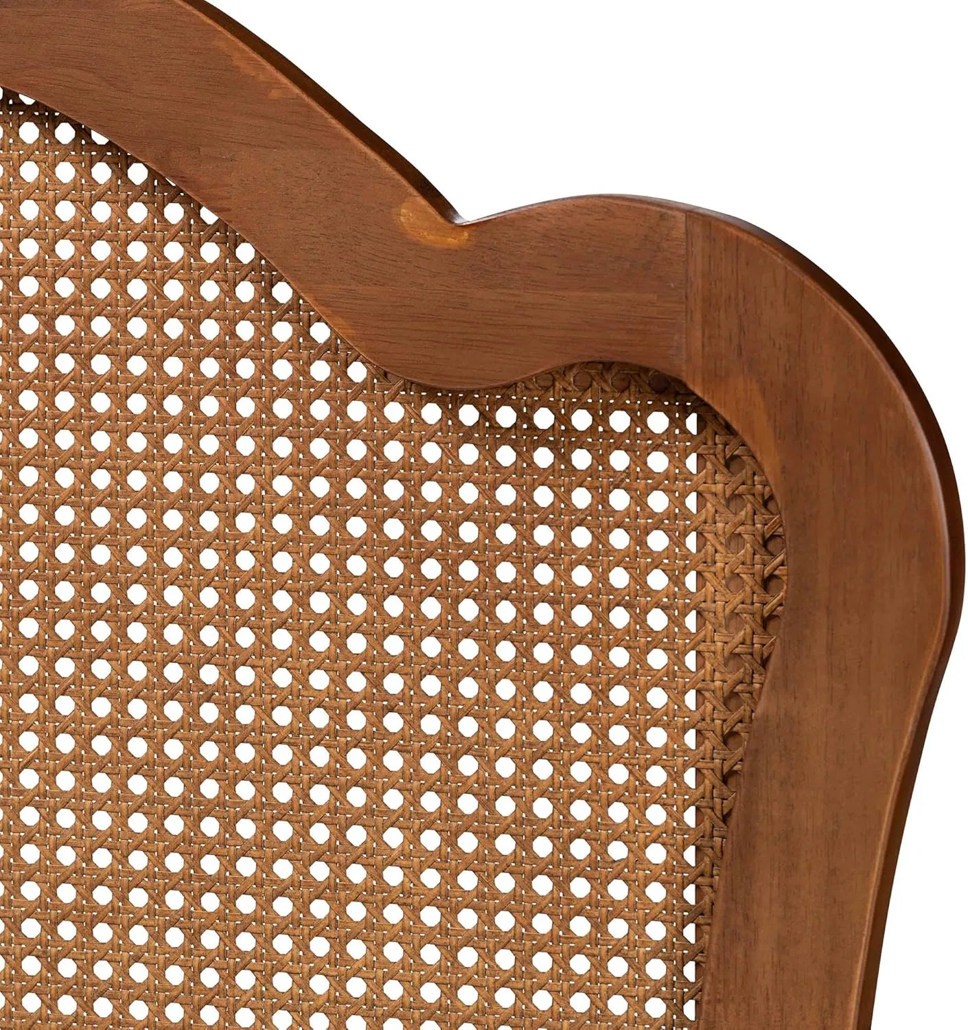 Baxton Studio Leandra Headboard, Queen, Ash Walnut