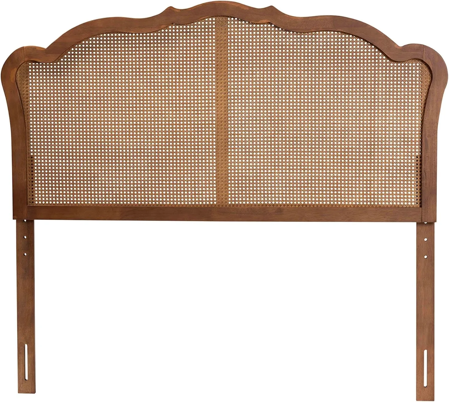 Baxton Studio Leandra Headboard, Queen, Ash Walnut