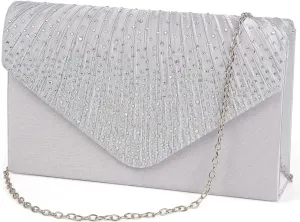 BBjinronjy Clutch Purse for Women Evening Bags for Women Formal Wedding Party Cocktail Prom Crossbody Purse Evening Handbags