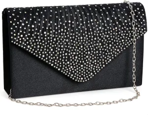 BBjinronjy Clutch Purse for Women Evening Bags for Women Formal Wedding Party Cocktail Prom Crossbody Purse Evening Handbags