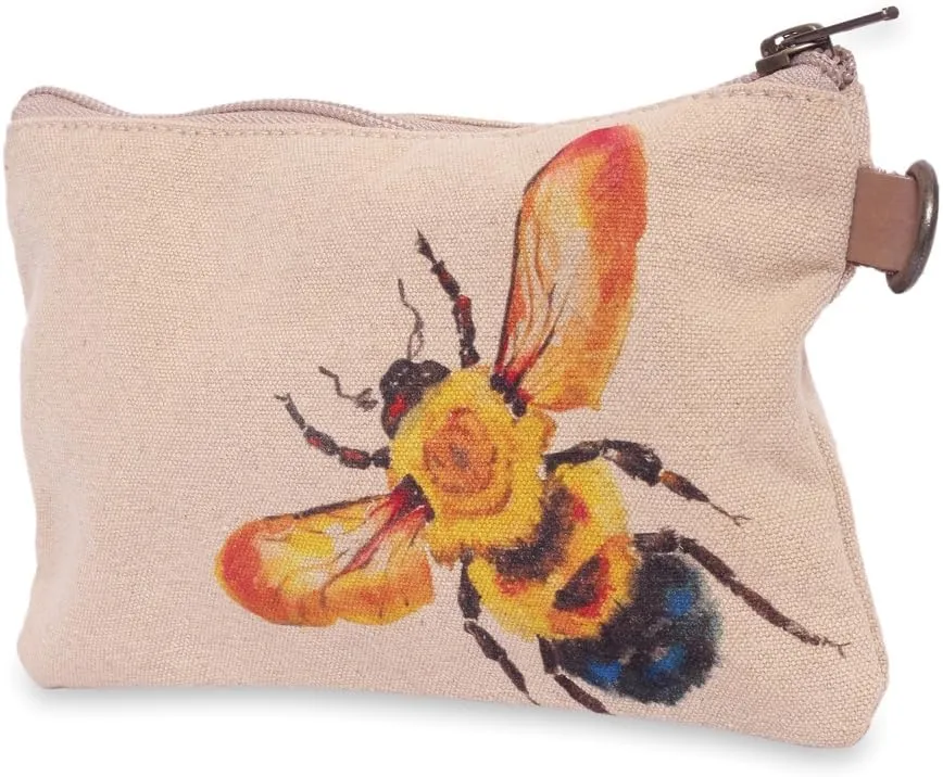 Bee - Wristlet Wallets for Women, Crossbody Sling Bags, Tote Bag, Book Bag, Cell Phone Purse, Small Pouch