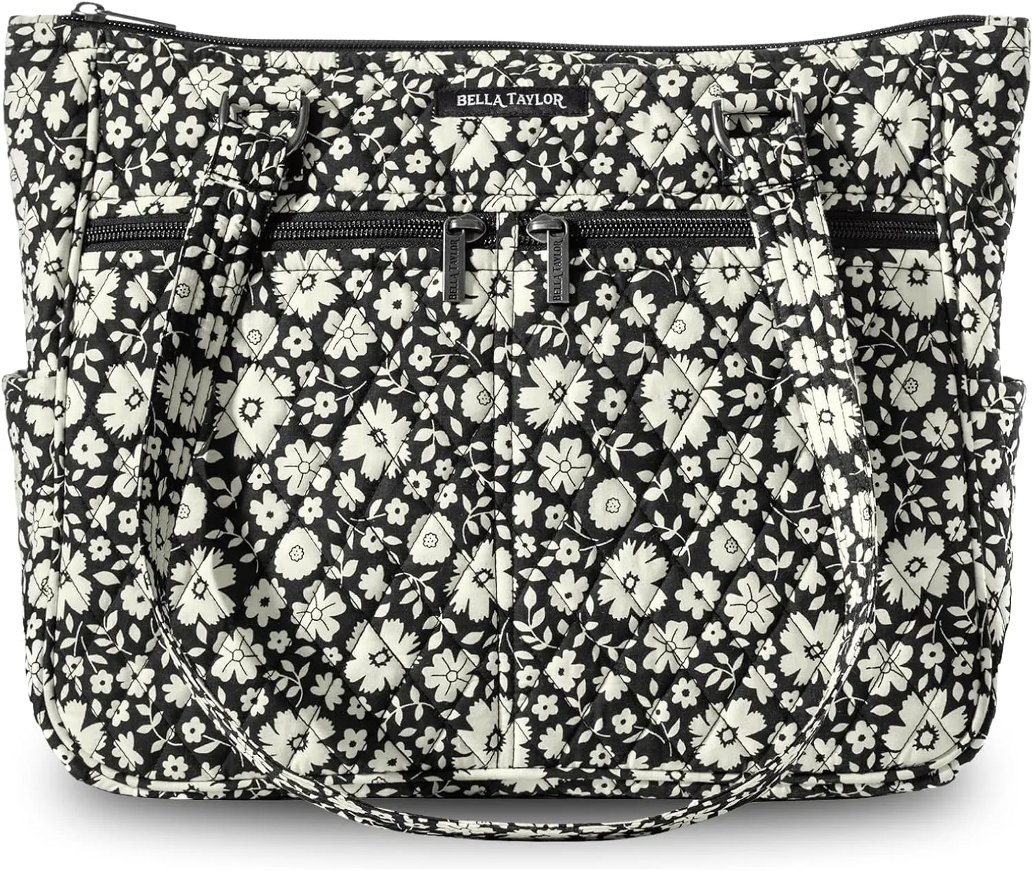 Bella Taylor Everyday Tote | Lightweight Quilted Fabric Handbags for Women