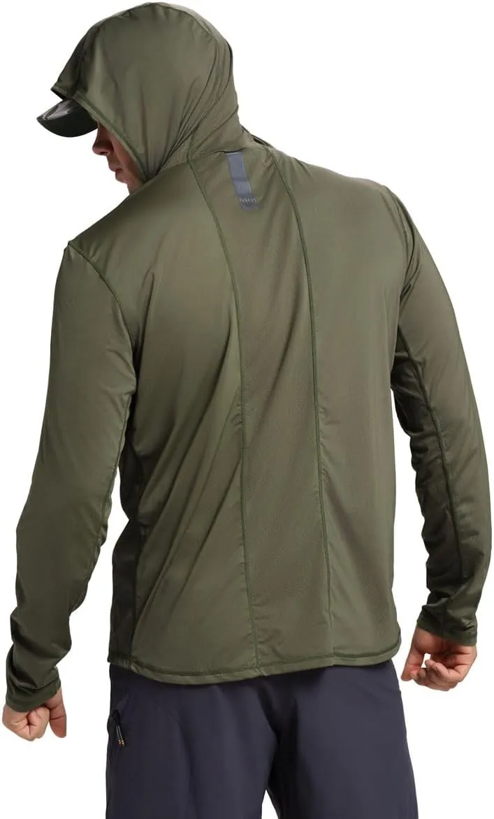 Beretta Men's Keys Flex Breathable Quick Dry UPF 50  Sun Protection Casual Outdoor Active Long Sleeve Performance Hoodie