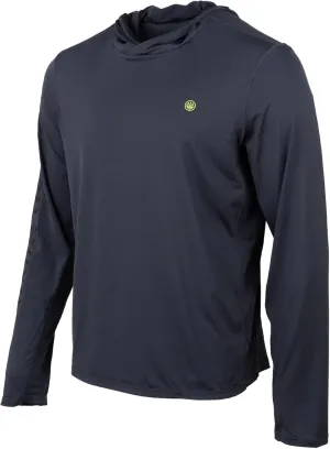 Beretta Men's Keys Flex Breathable Quick Dry UPF 50  Sun Protection Casual Outdoor Active Long Sleeve Performance Hoodie