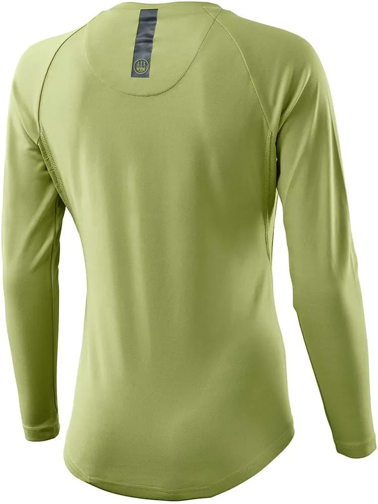 Beretta Women's Ciel Tech Outdoor Casual Performance Lightweight Breathable Quick-Drying Thermal Shooting Long Sleeve T-Shirt