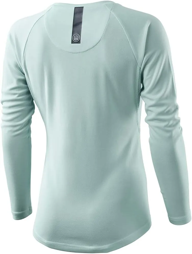 Beretta Women's Ciel Tech Outdoor Casual Performance Lightweight Breathable Quick-Drying Thermal Shooting Long Sleeve T-Shirt