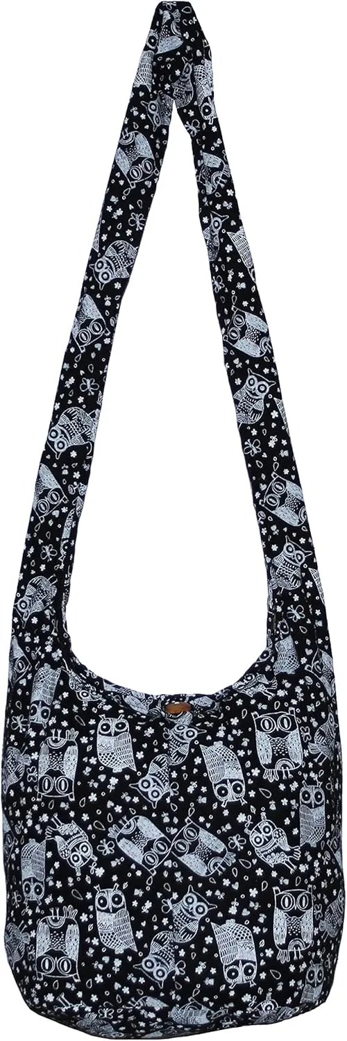 Bohemian Boho Hobo Hippie Shoulder Crossbody Bag Purse Tote Handbag 33"