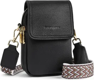 BOSTANTEN Small Crossbody Bags for Women Cell Phone Purse Leather Wallet Handbags with Card Slots
