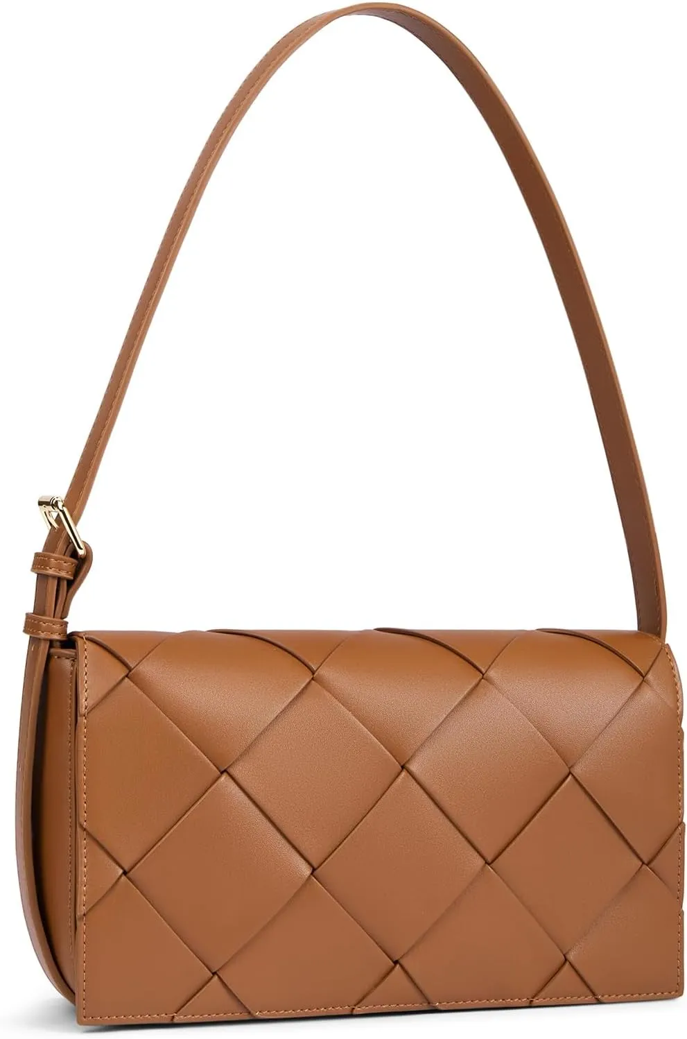 BOSTANTEN Woven Purses for Women Vegan Leather Hobo Bag Shoulder Handbags