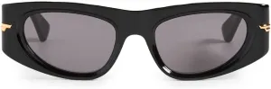 Bottega Veneta Women's Original Sunglasses, Black-Black-Grey, One Size