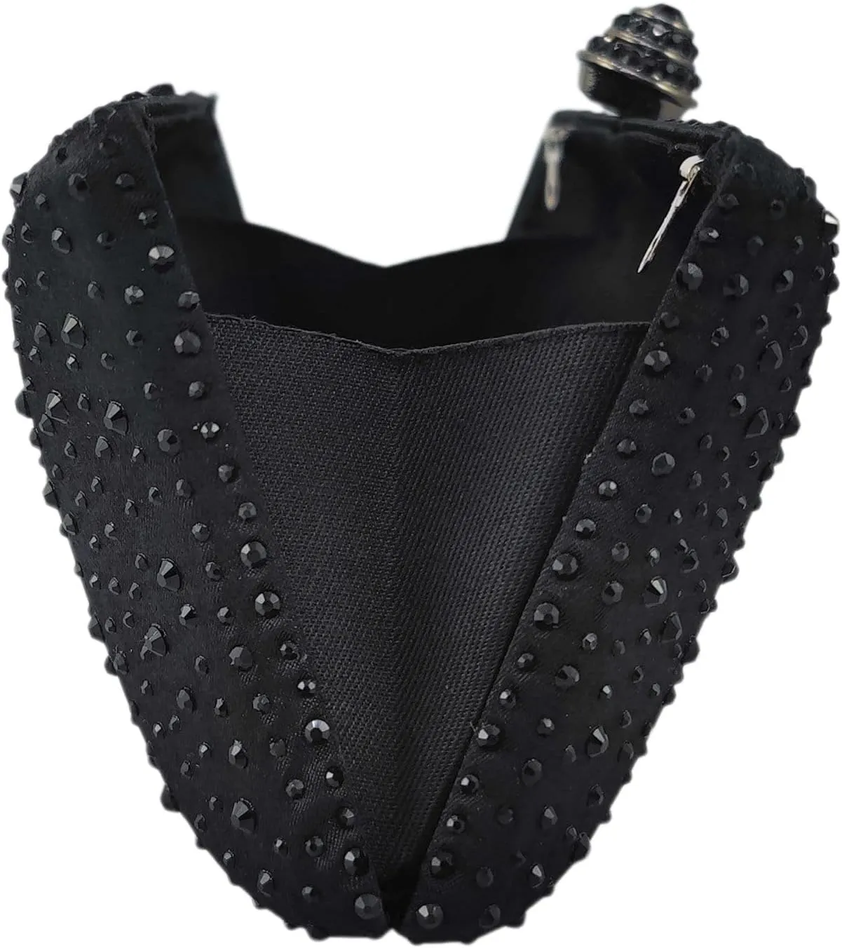 Boutique De FGG Crystal Clutch Purse for Women Formal Evening Bags Party Rhinestone Clutch Bag Wedding Prom Handbags,Mini