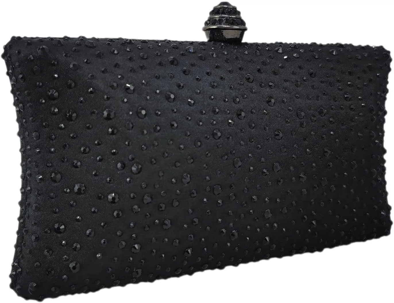 Boutique De FGG Crystal Clutch Purse for Women Formal Evening Bags Party Rhinestone Clutch Bag Wedding Prom Handbags,Mini