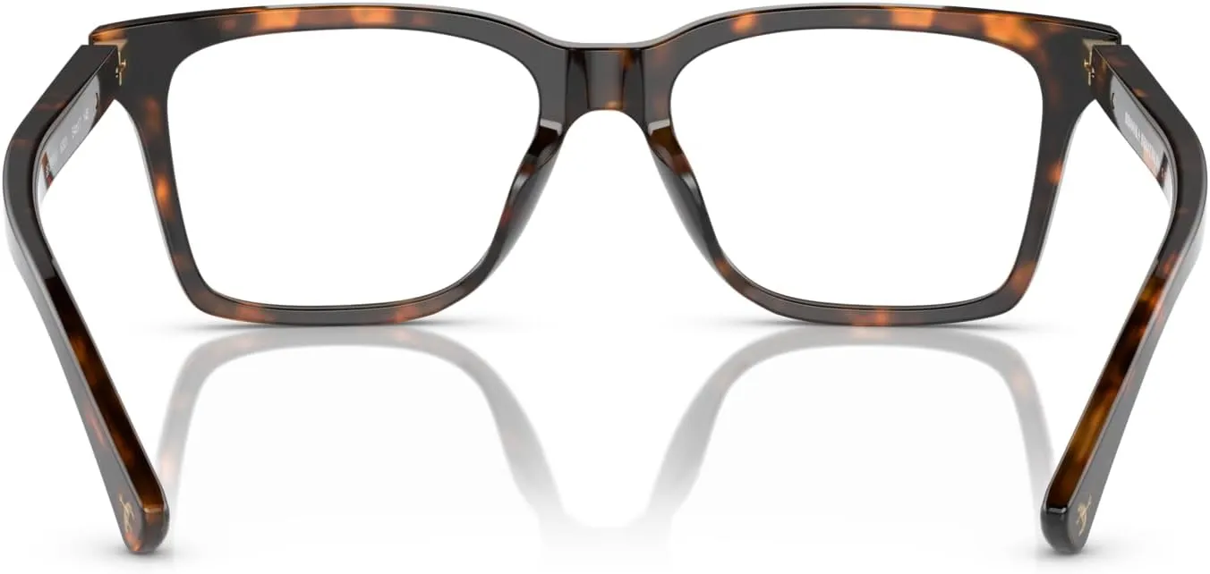 Brooks Brothers Mens BB2061u Universal Fit Square Prescription Eyewear Frames