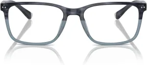 Brooks Brothers Men's Bb2064u Universal Fit Rectangular Prescription Eyewear Frames