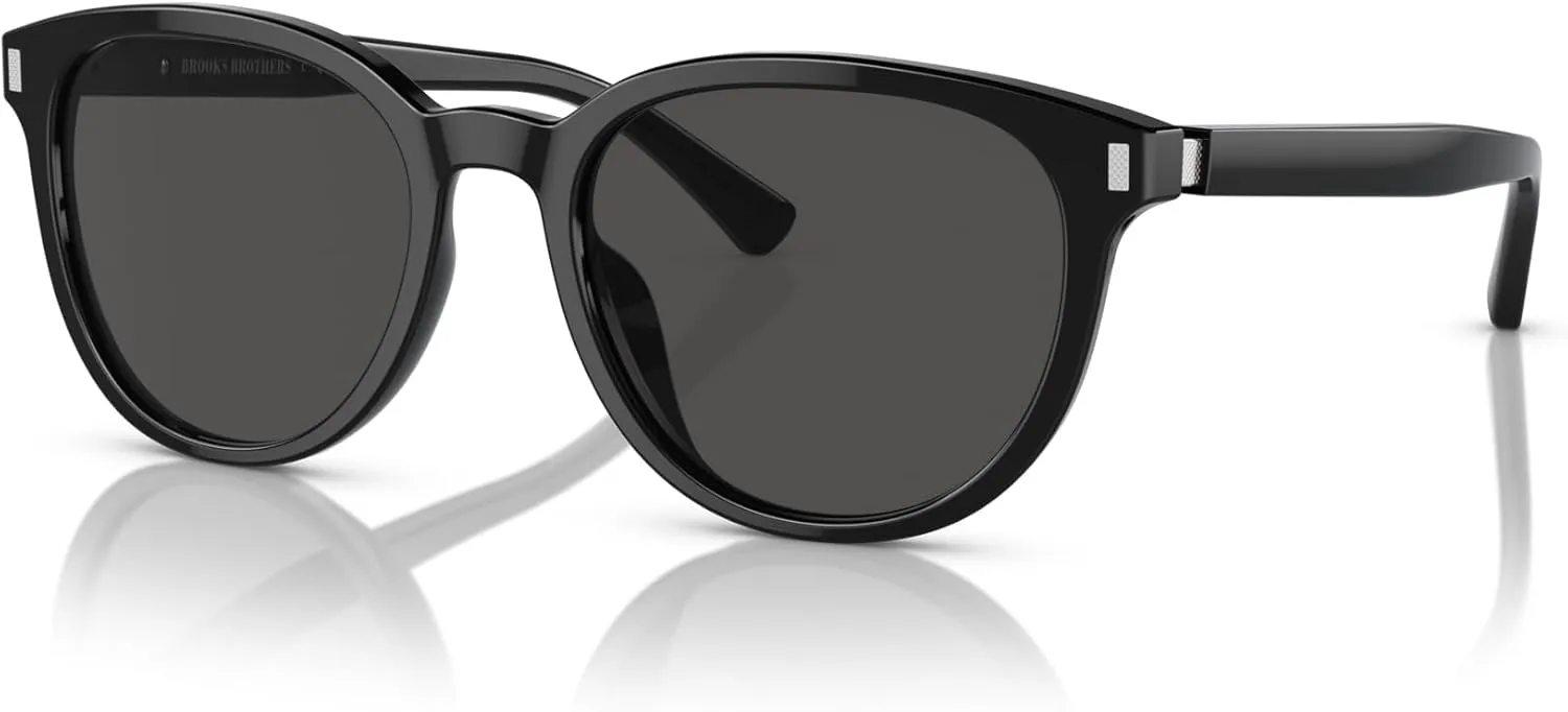 Brooks Brothers Mens BB5050u Universal Fit Round Sunglasses