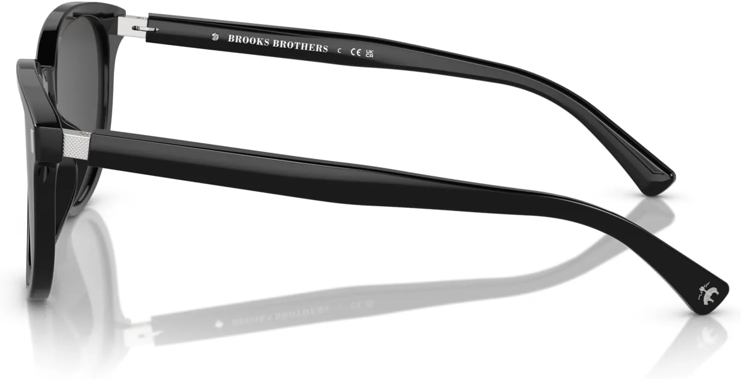 Brooks Brothers Mens BB5050u Universal Fit Round Sunglasses