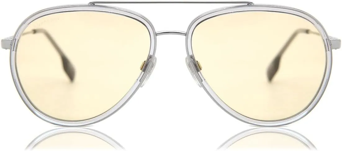 BURBERRY Sunglasses BE 3125 1003/8 Oliver Gunmetal Light Yellow