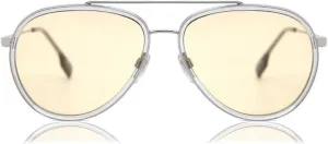 BURBERRY Sunglasses BE 3125 1003/8 Oliver Gunmetal Light Yellow